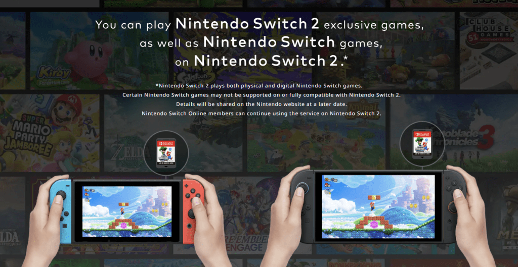 Switch 2 Backwards Compatibilty